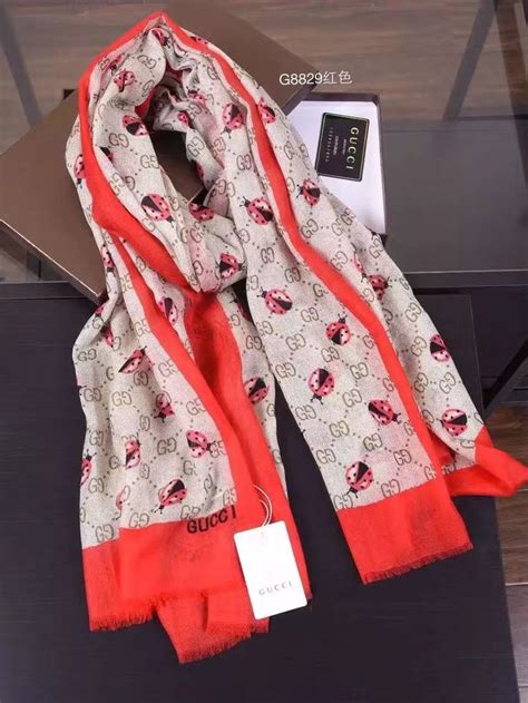 gucci ladybug scarf